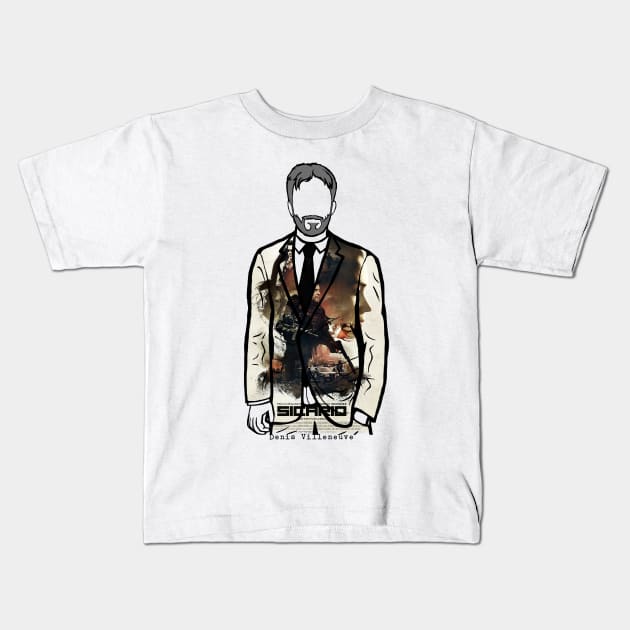 Denis Villeneuve, Director of Sicario Kids T-Shirt by Youre-So-Punny